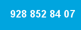 928 852 84 07 928 852 84 07